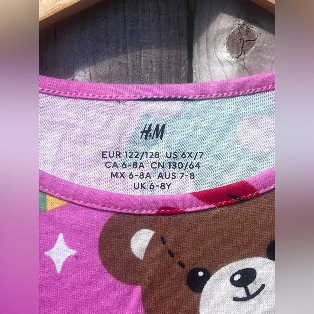 H&M printed holidays dress - Picture 6 of 8